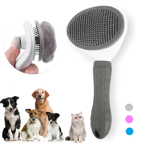 Brosse Auto-Nettoyante pour Chat & Chien