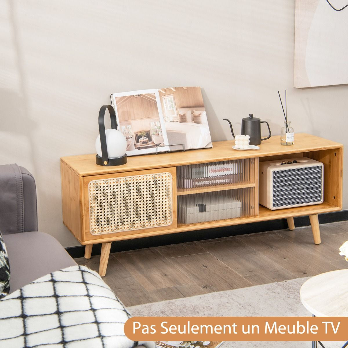 Meuble TV en Bambou 