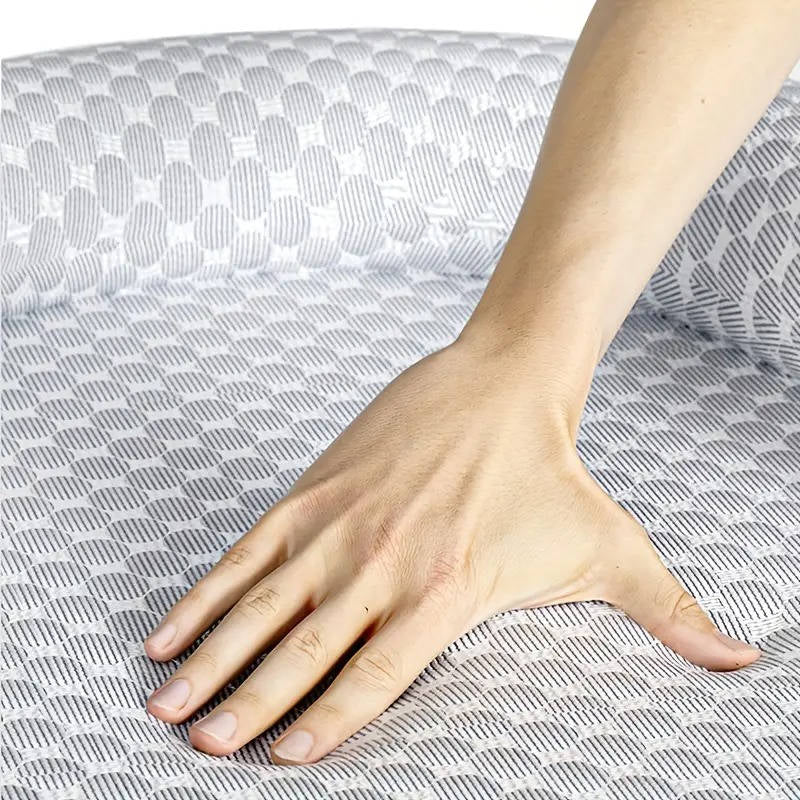 Lit Orthopédique Rafraîchissant pour Chien – Avec Coussin de Soutien Cervical
