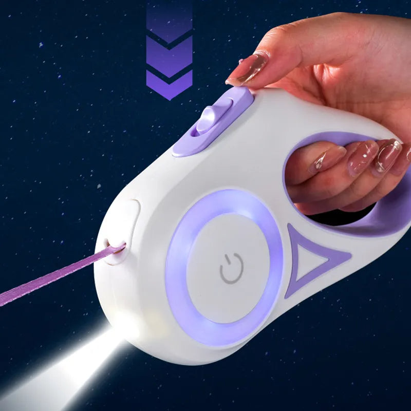 Laisse Rétractable pour Chien et Chat