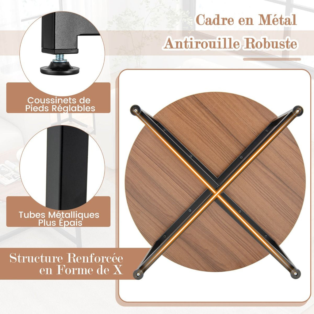 Ensemble de 3 Tables Basses et Tables d’Appoint – Design Moderne
