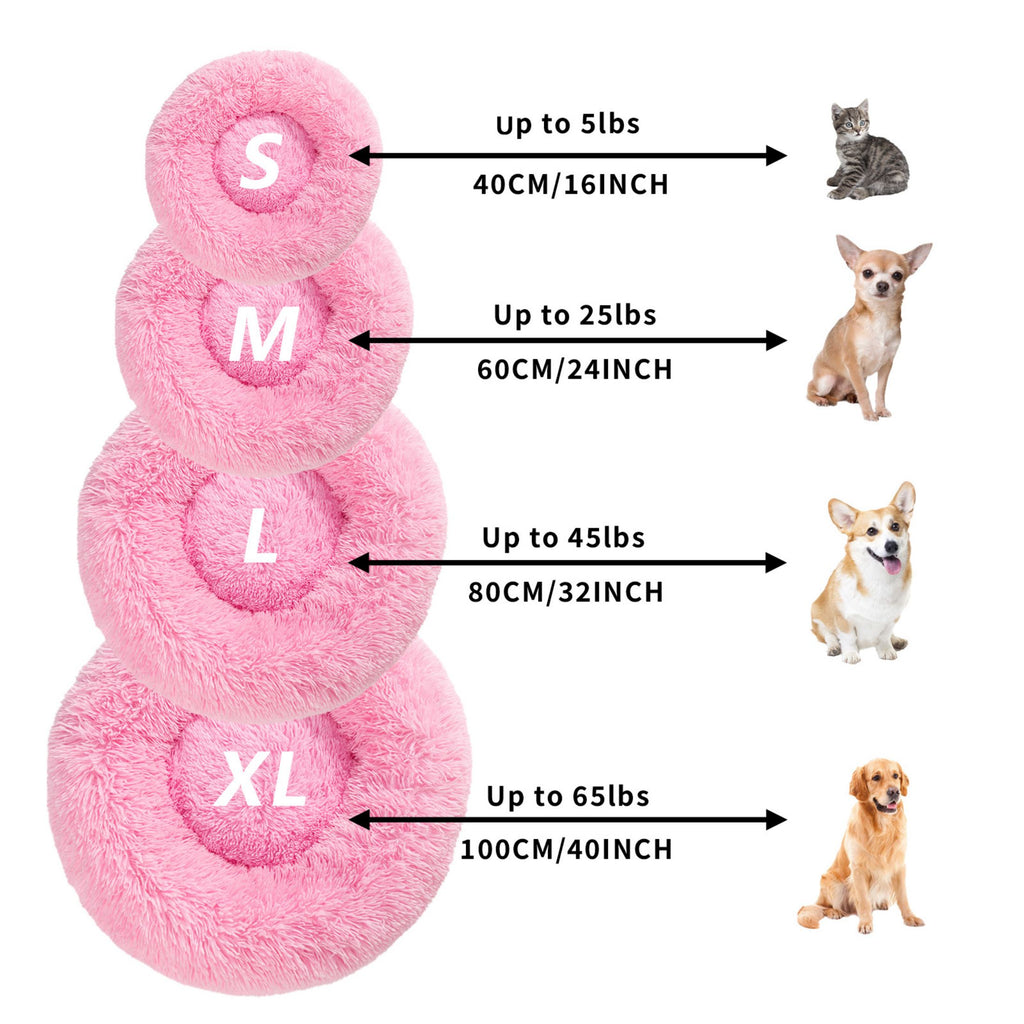 Panier Donut Moelleux pour Chien & Chat