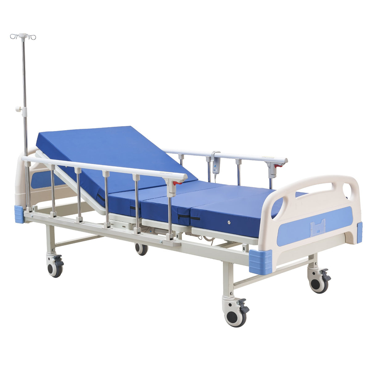 Lit médicalisé électrique 2 fonctions avec matelas haute densité